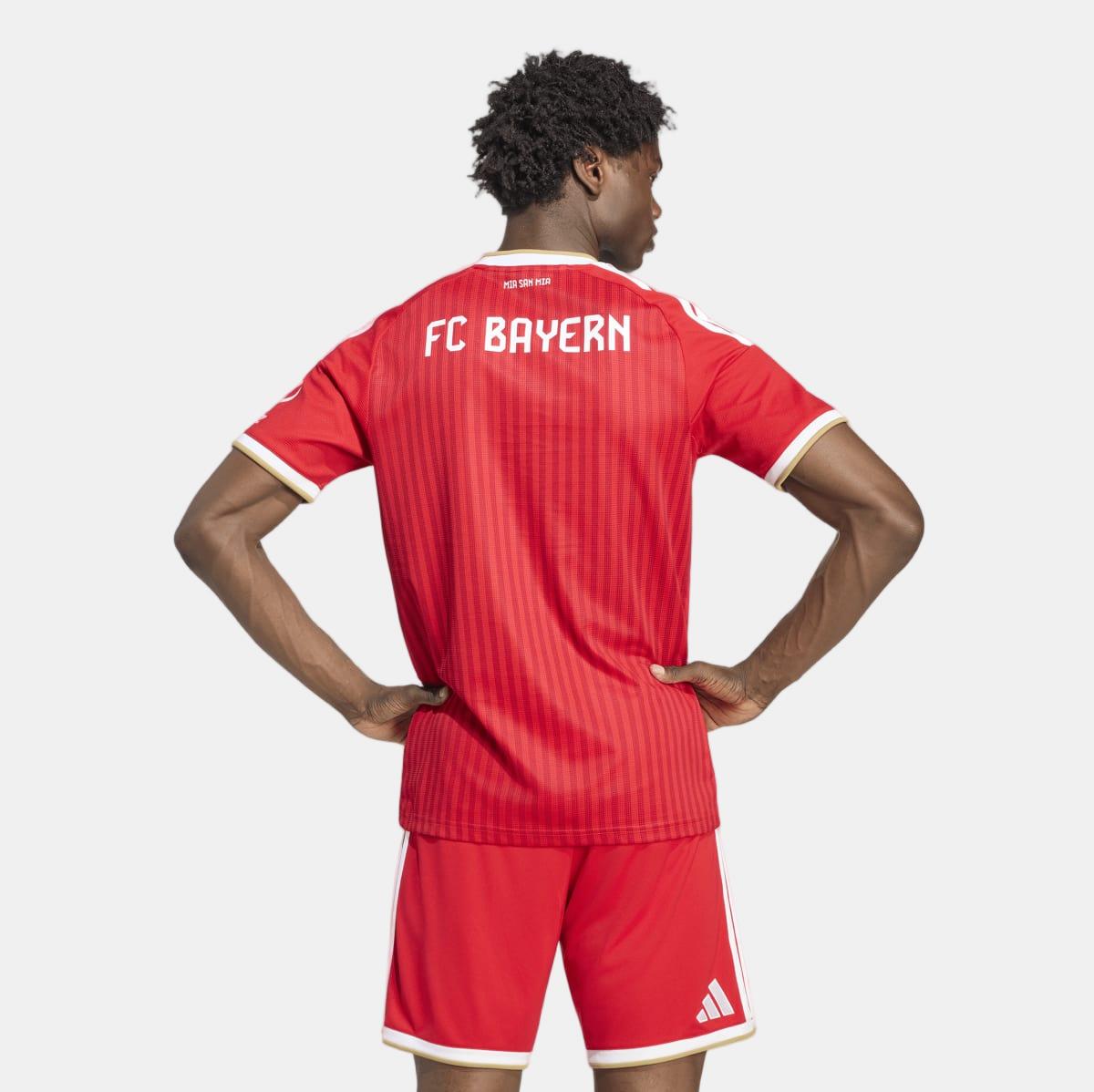 T-shirt de Homem 1.º Equipamento Bayern Munich 2026/2027 Vermelho / Branco-2