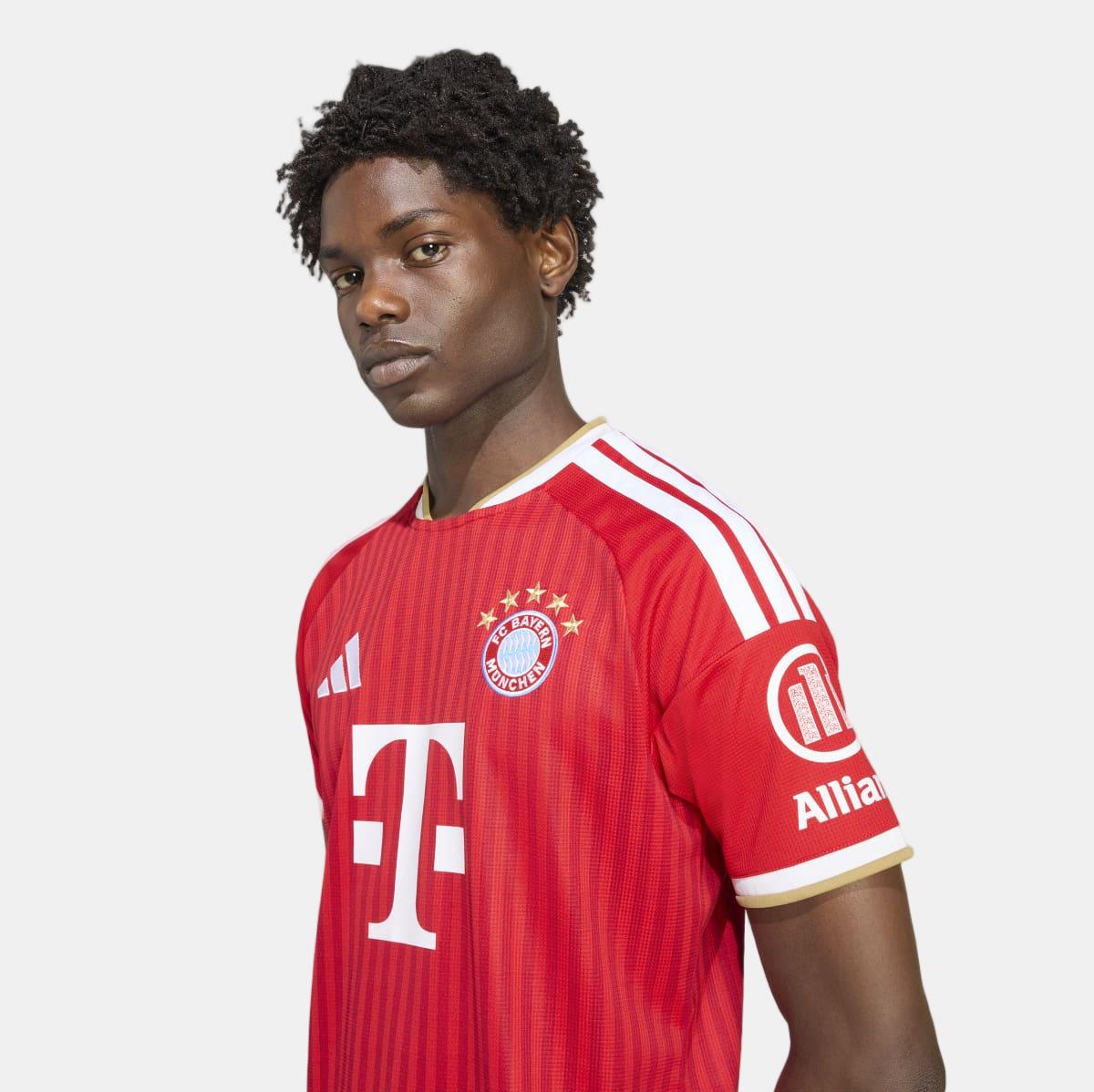 T-shirt de Homem 1.º Equipamento Bayern Munich 2026/2027 Vermelho / Branco-4