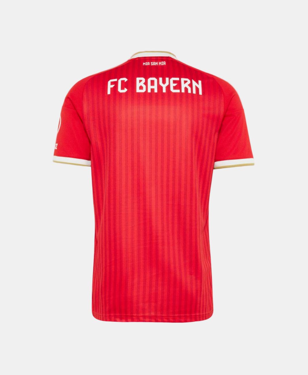 T-shirt de Homem 1.º Equipamento Bayern Munich 2026/2027 Vermelho / Branco-7