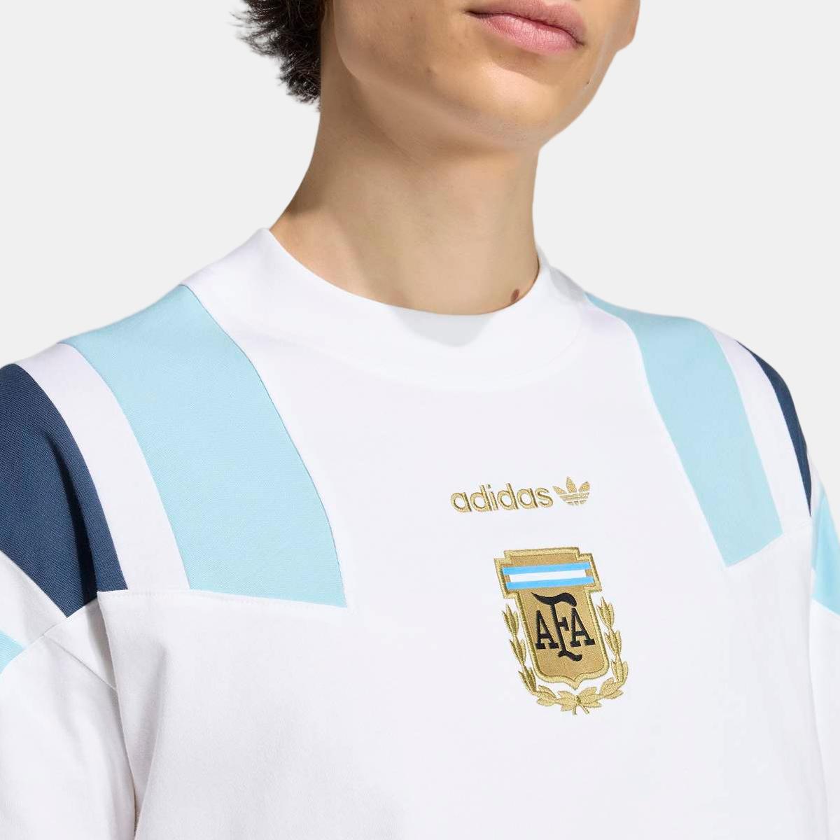 T-shirt de Homem Argentina EQT Branco-4