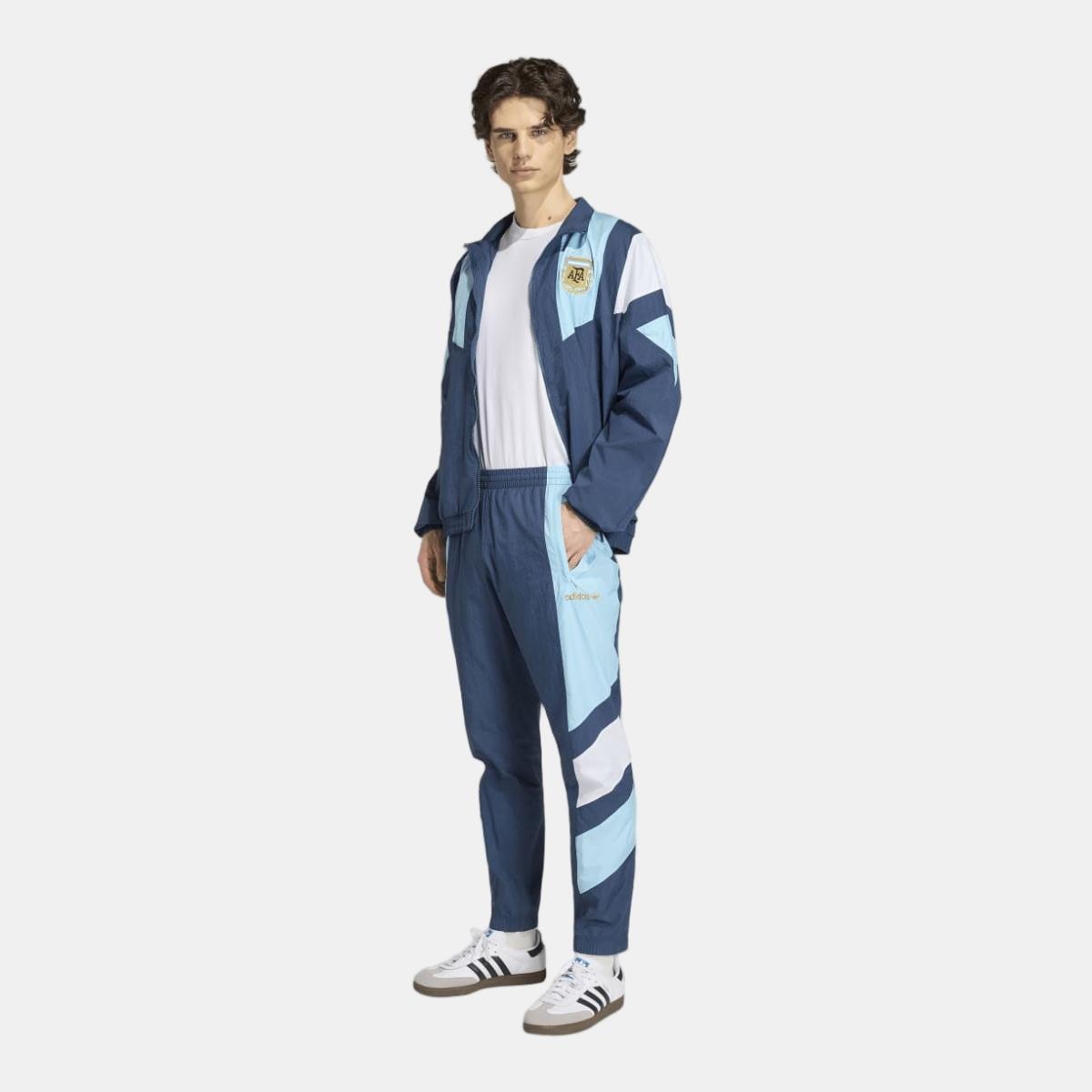 Calças de Homem Argentina EQT Azul-5