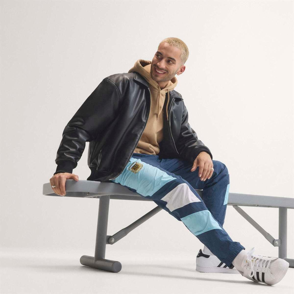 Calças de Homem Argentina EQT Azul-7