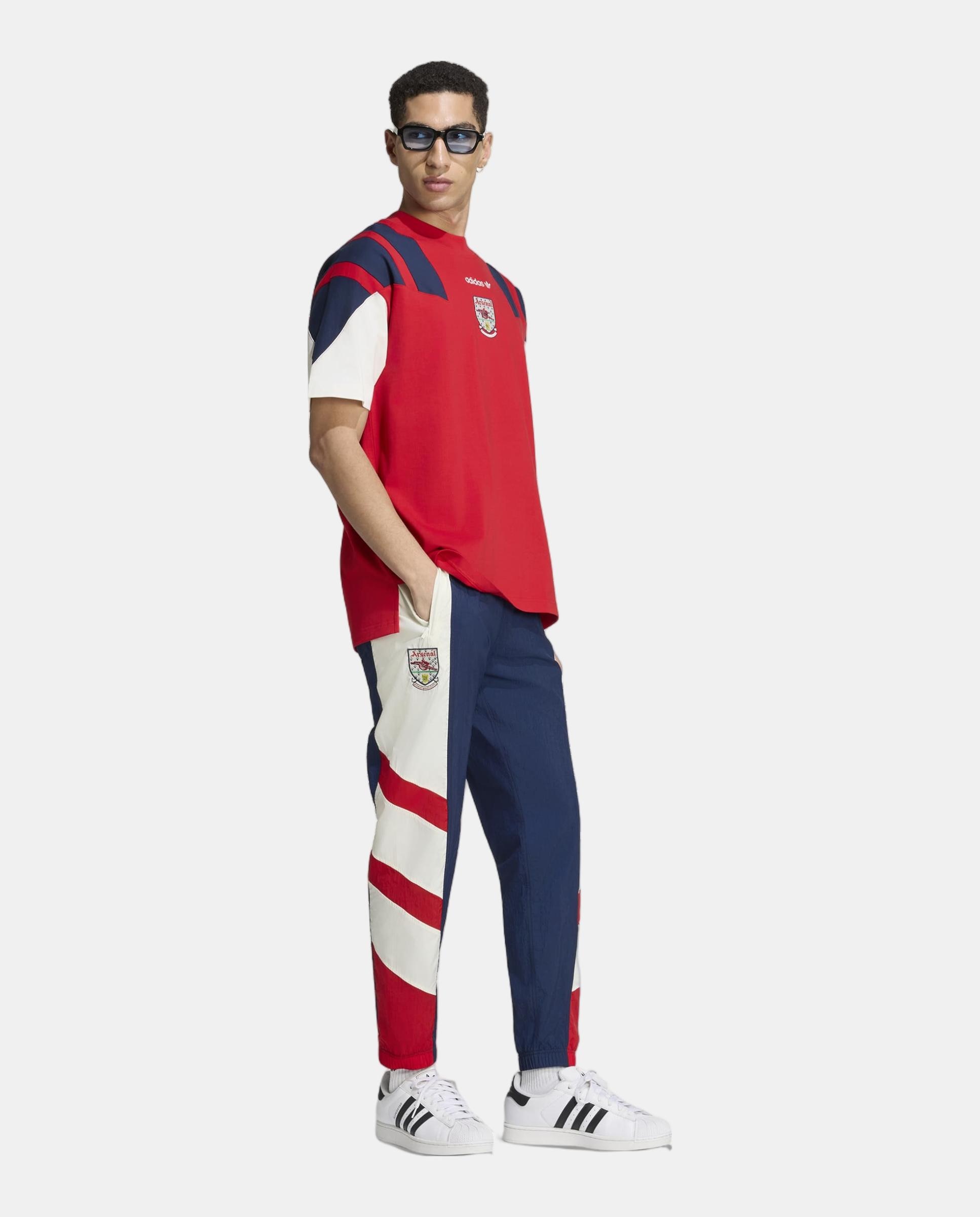 Camiseta De Hombre Eqt Arsenal Fc Adidas - Azul Azul-3