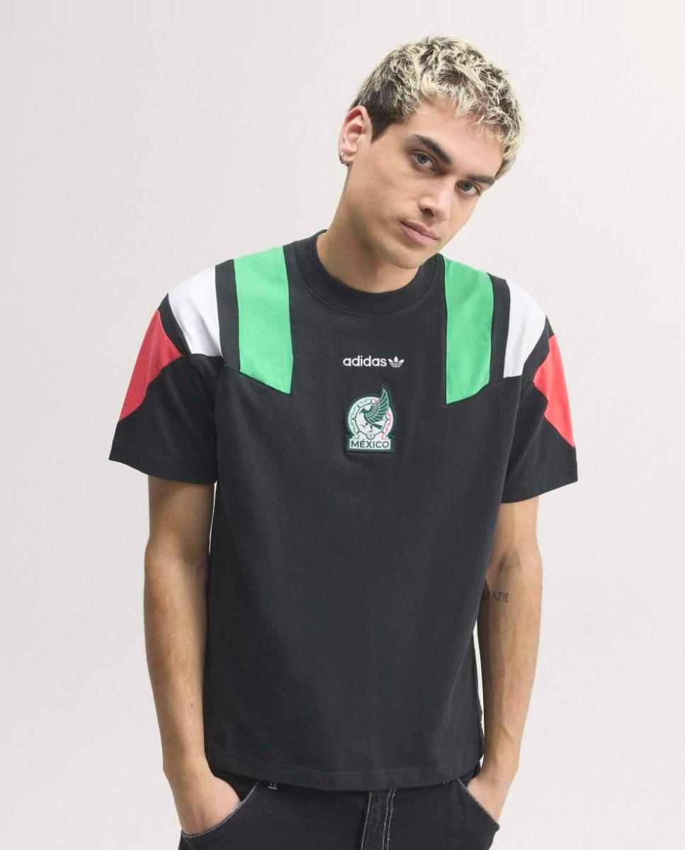 T-shirt de Homem México EQT Preto-5