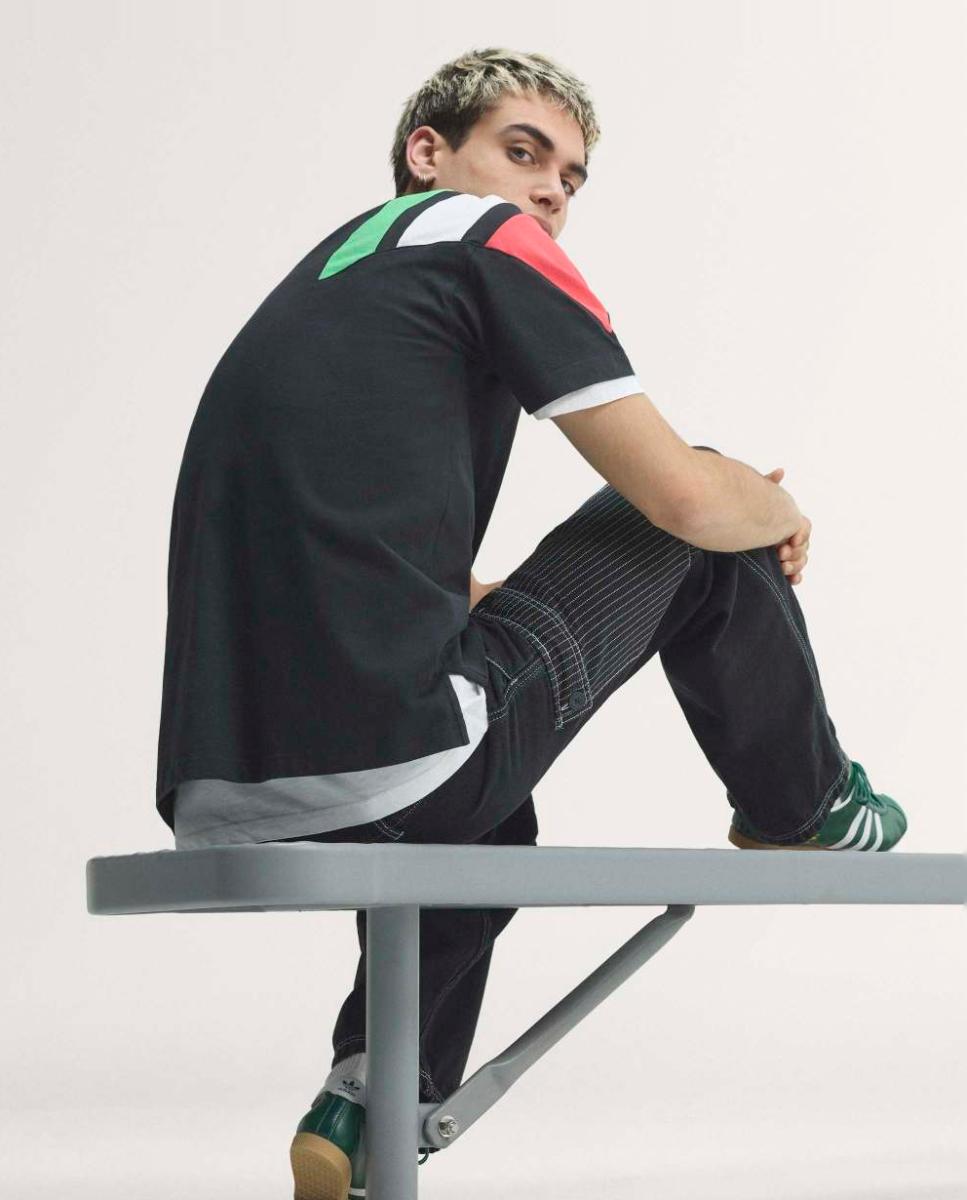 T-shirt de Homem México EQT Preto-10