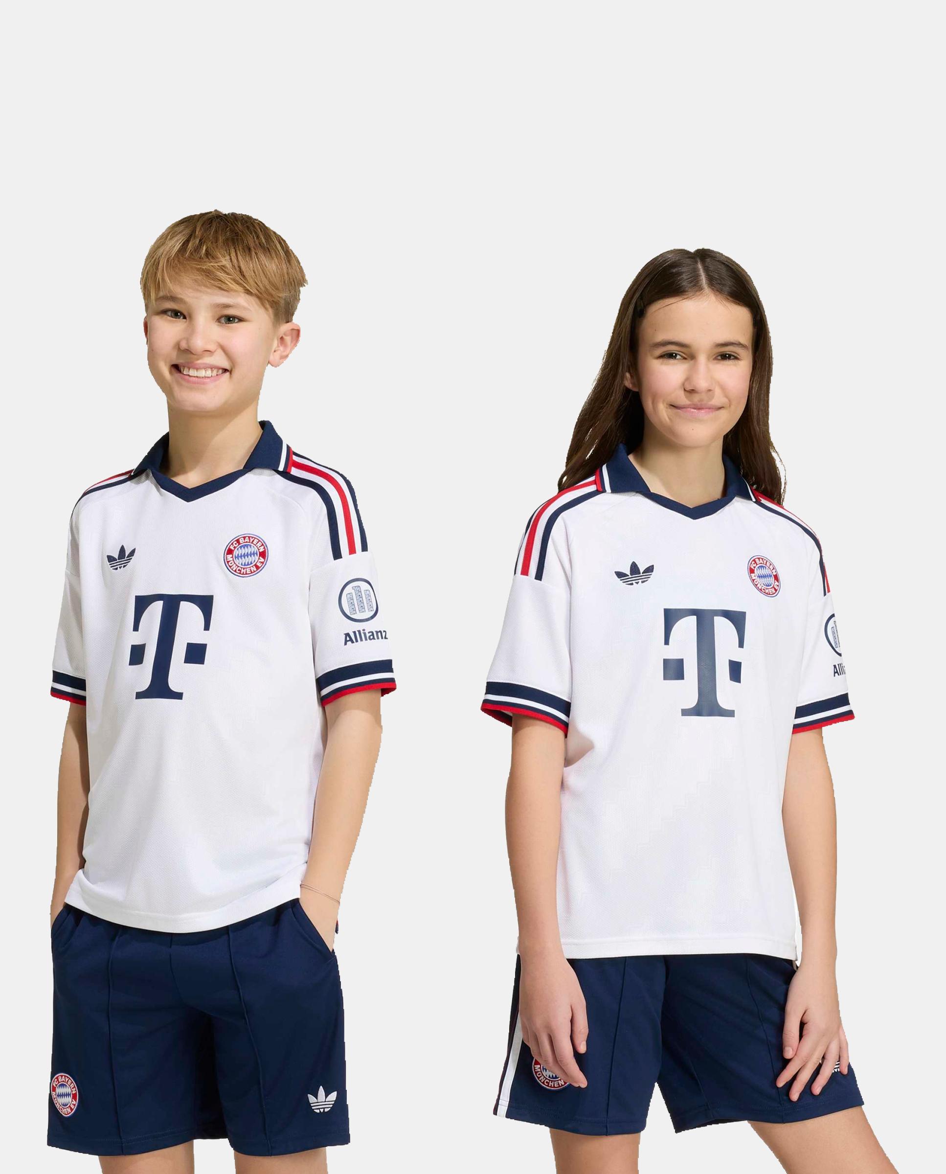 Imagem 0 de T-Shirt de Criança 2º Equipamento Bayern Munich 2026-2027 Adidas