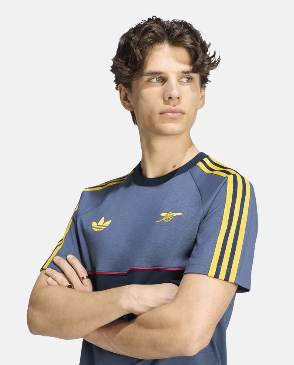 T-Shirt de Homem Originals Arsenal Fc 2026-2027 Adidas Vermelho-4