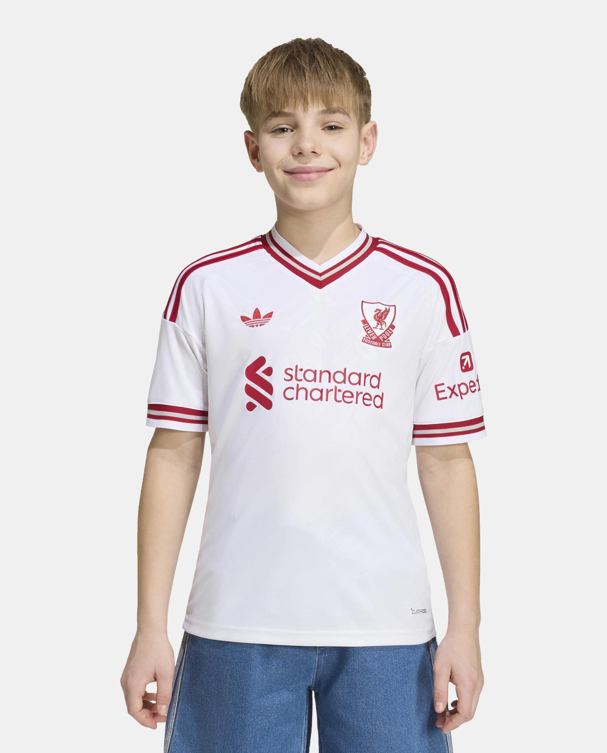 Imagem 0 de T-Shirt de Criança 2º Equipamento Liverpool Fc 2026-2027 Adidas