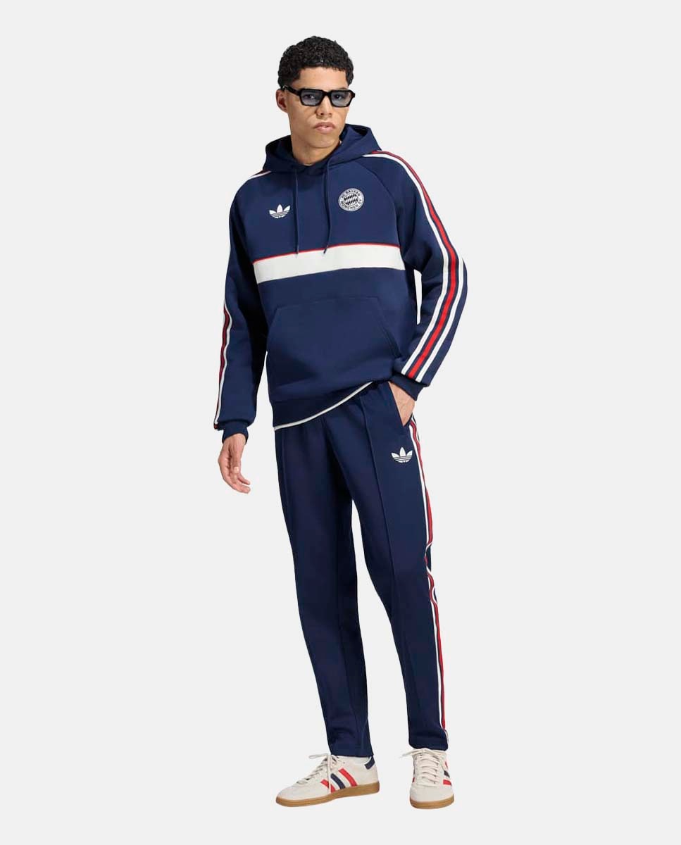 Calças de Homem Originals Bayern Munich 2026-2027 Adidas Azul-marinho-3