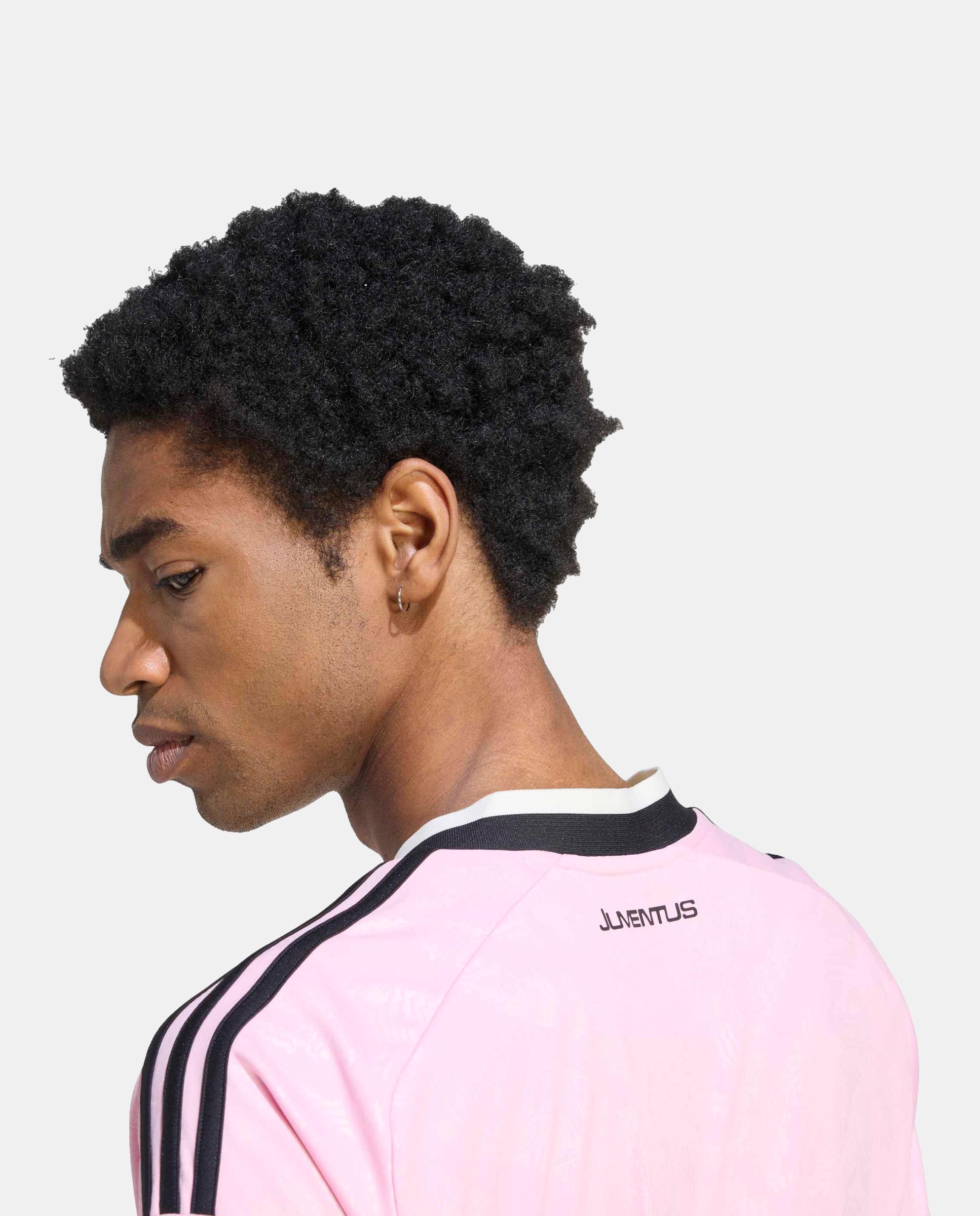 T-Shirt de Homem 2º Equipamento Juventus Fc 2026-2027 Adidas Rosa-4