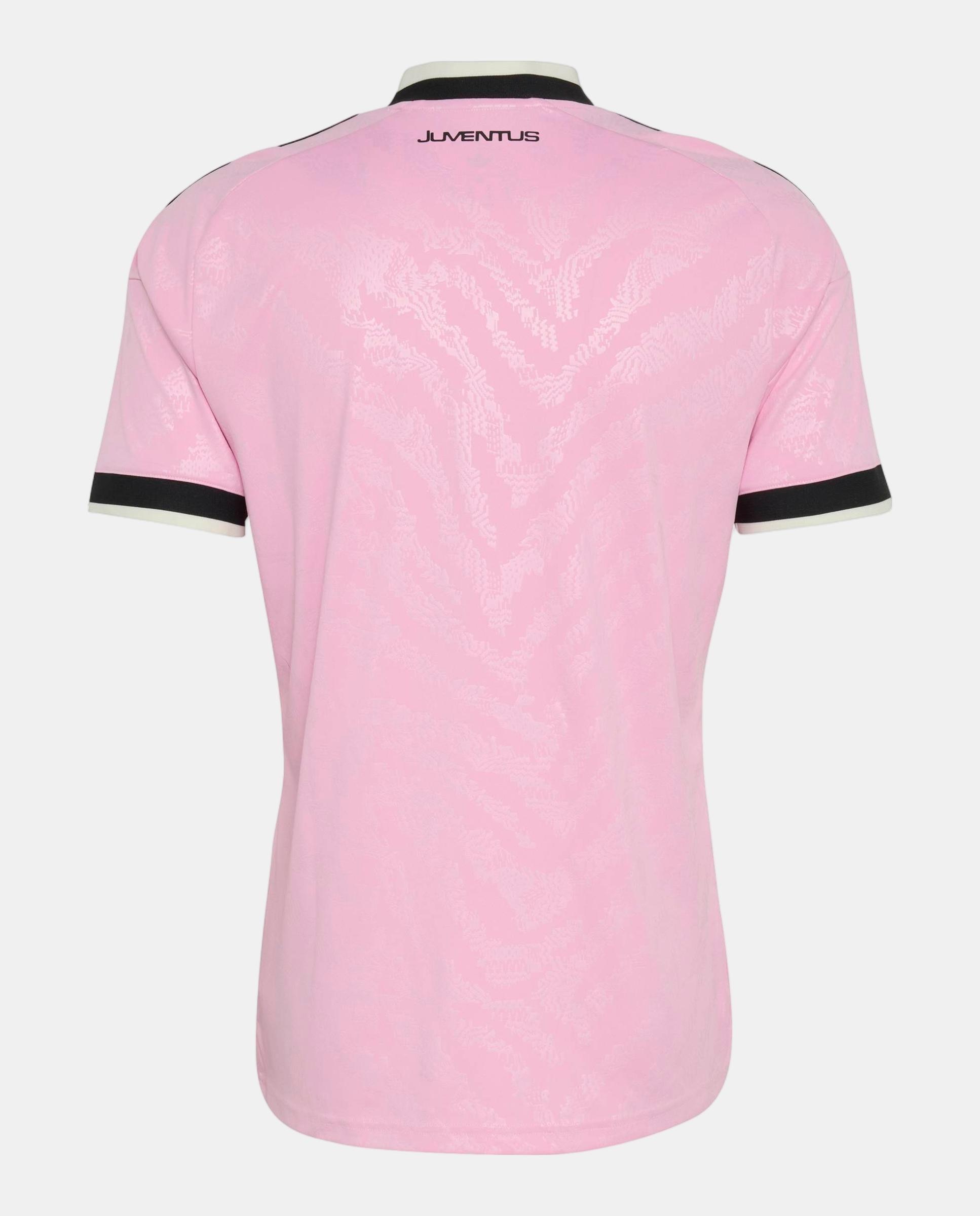 T-Shirt de Homem 2º Equipamento Juventus Fc 2026-2027 Adidas Rosa-6