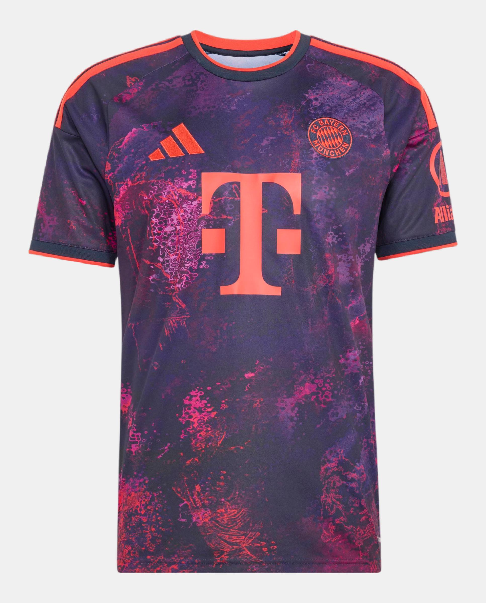 T-shirt de Homem 3.º Equipamento Bayern Munich 2026-2027 Multicolor-3