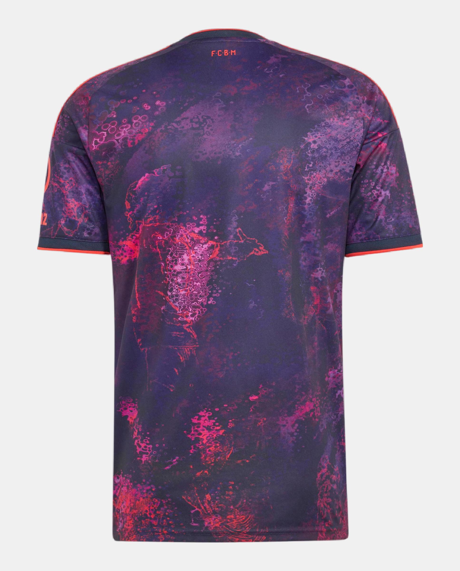 T-shirt de Homem 3.º Equipamento Bayern Munich 2026-2027 Multicolor-4