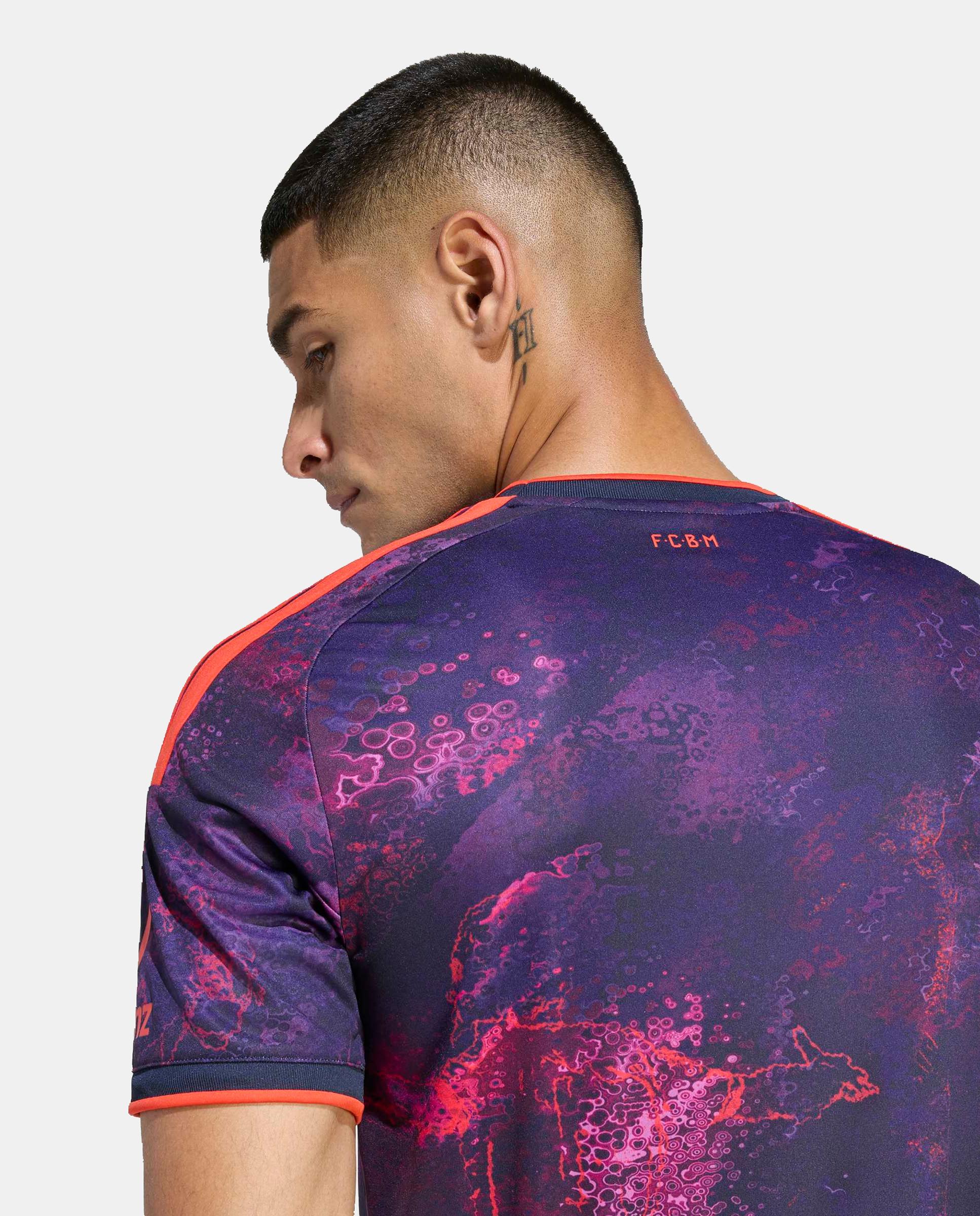 T-shirt de Homem 3.º Equipamento Bayern Munich 2026-2027 Multicolor-7