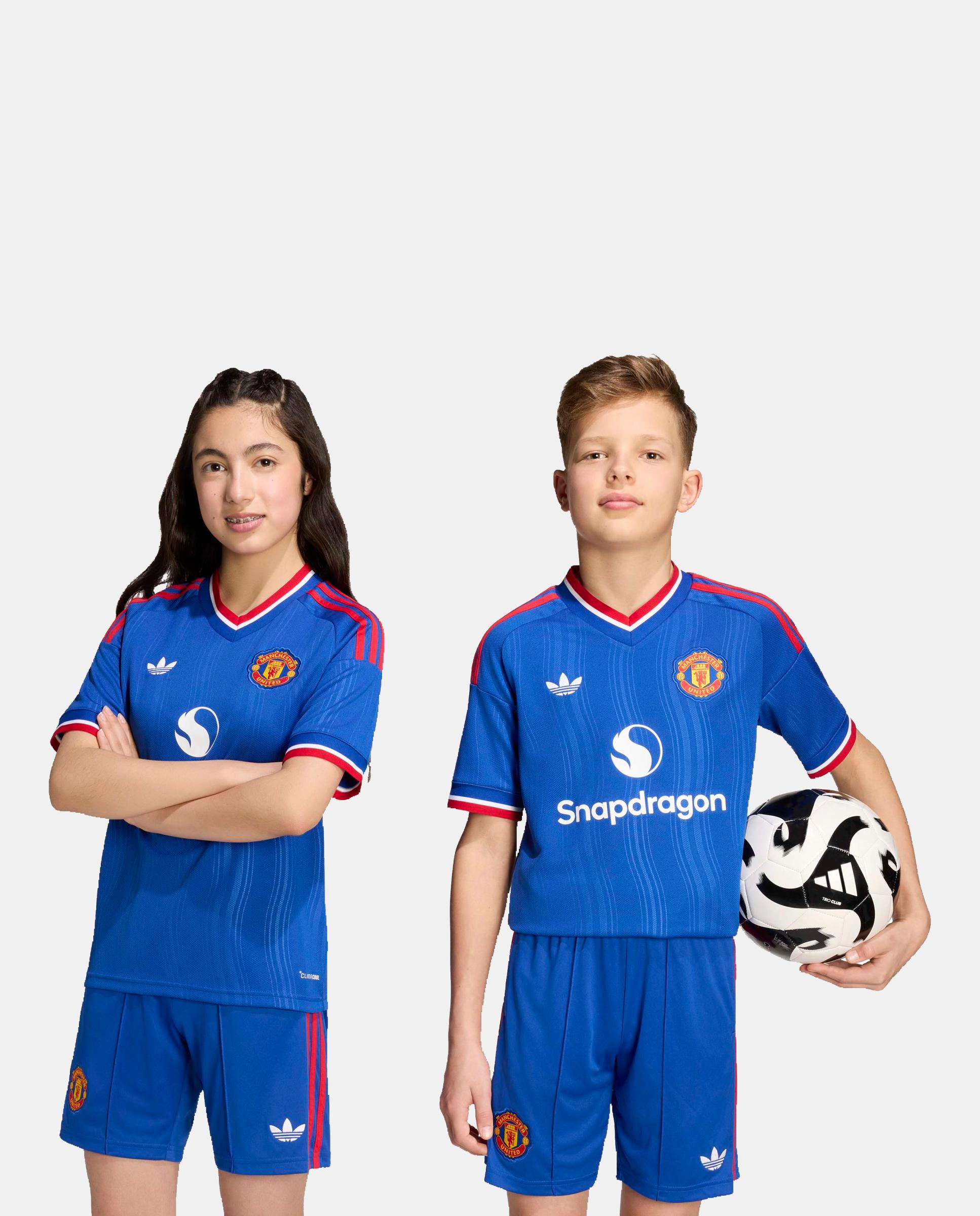 Imagem 0 de T-Shirt de Criança 2º Equipamento Manchester United Fc 2026-2027 Adidas
