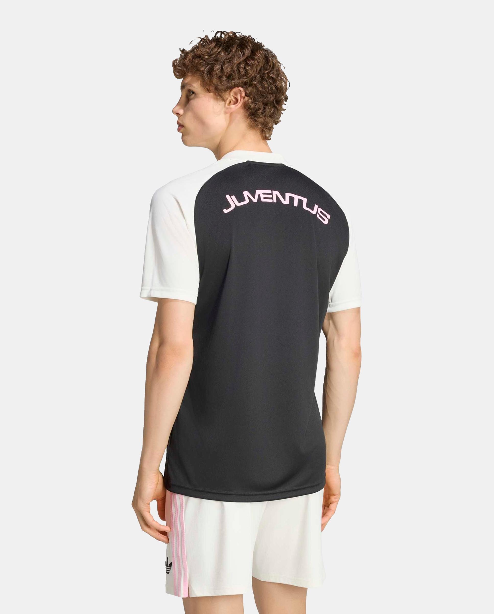 T-Shirt de Homem Prematch Juventus Fc 2026-2027 Adidas Preto-2