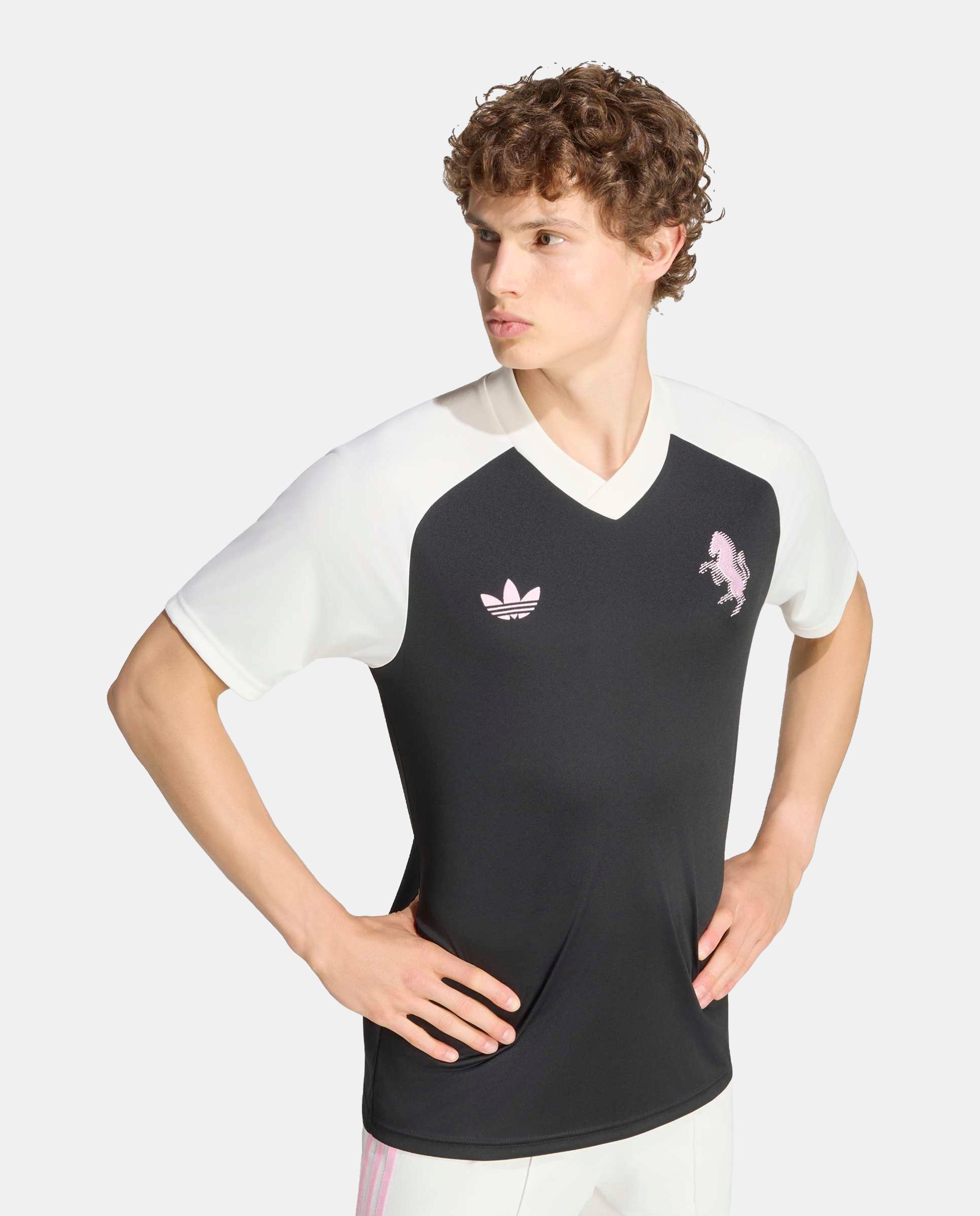 T-Shirt de Homem Prematch Juventus Fc 2026-2027 Adidas Preto-7