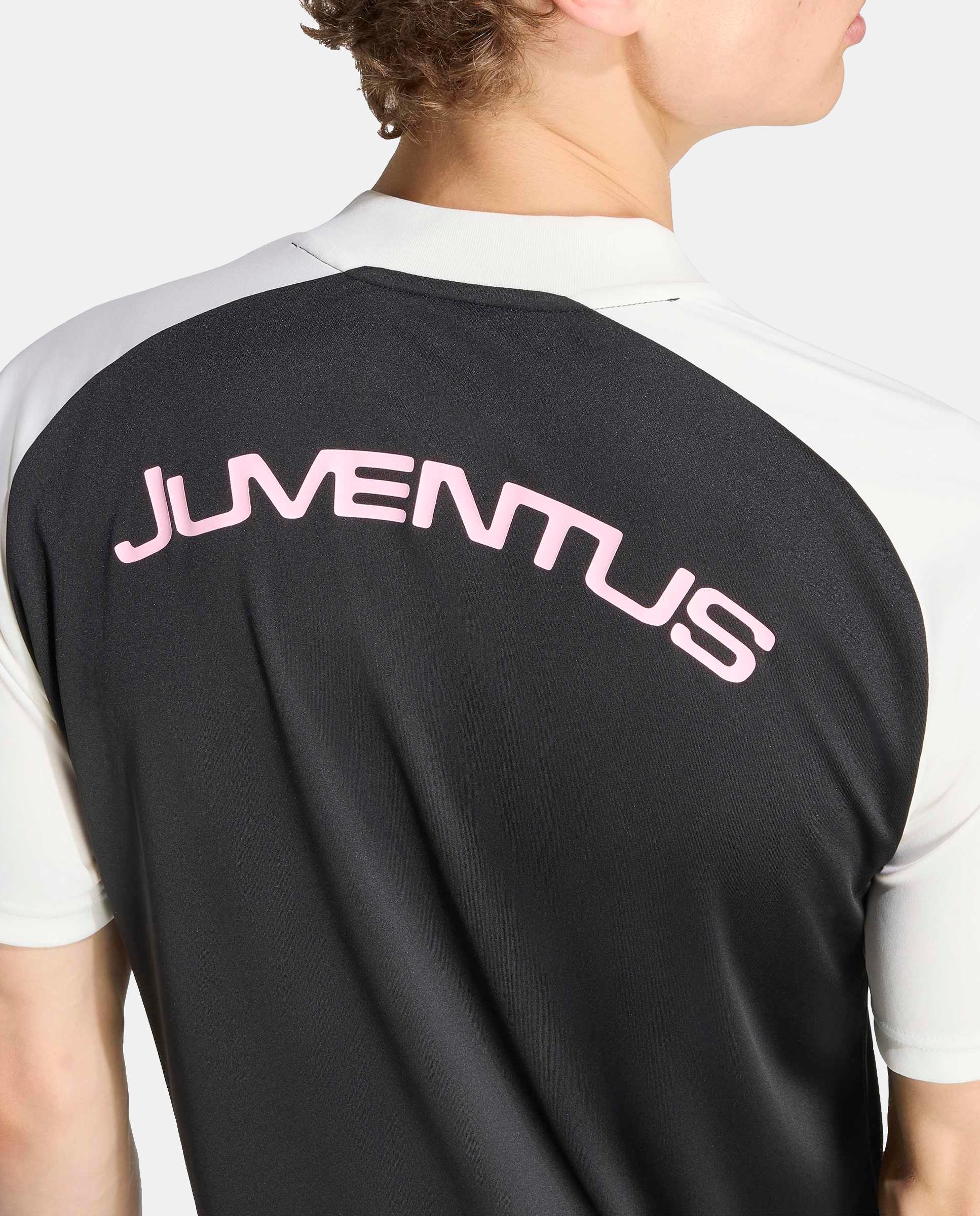 T-Shirt de Homem Prematch Juventus Fc 2026-2027 Adidas Preto-8