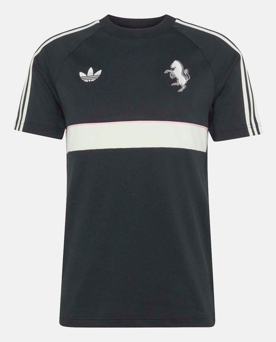 T-Shirt de Homem Originals Juventus Fc 2026-2027 Adidas Preto-3
