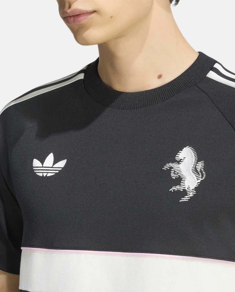 T-Shirt de Homem Originals Juventus Fc 2026-2027 Adidas Preto-5