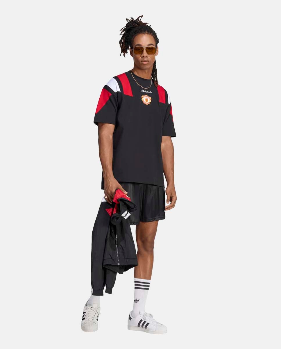 T-shirt de Homem EQT Manchester United FC 2026-2027 Preto-4