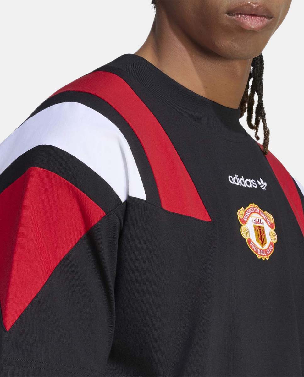 T-shirt de Homem EQT Manchester United FC 2026-2027 Preto-5