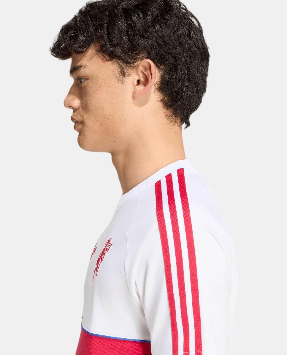 T-Shirt de Homem Originals Manchester United Fc 2026-2027 Adidas Branco-5
