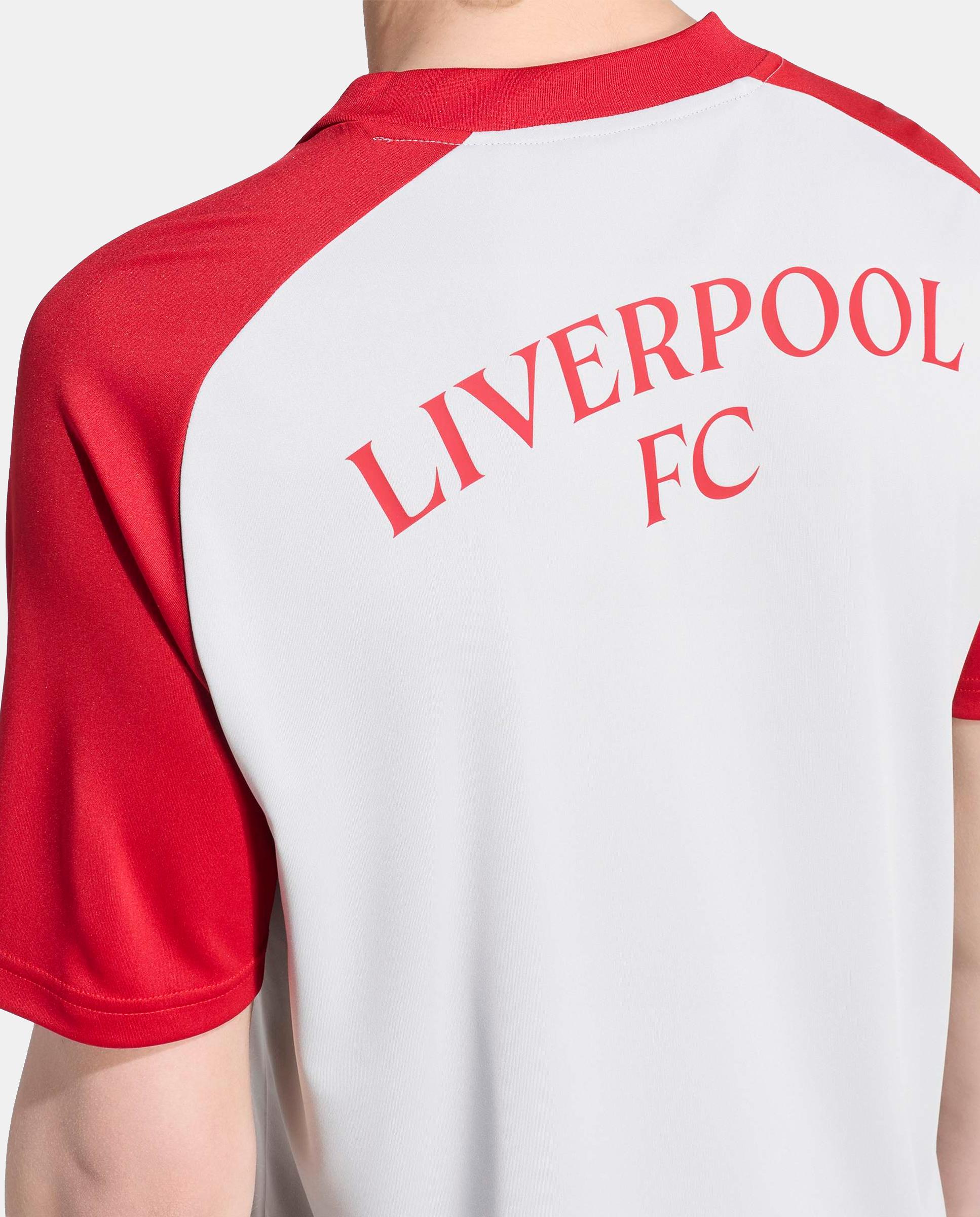 T-Shirt de Homem Prematch Liverpool Fc 2026-2027 Adidas Cinzento-7