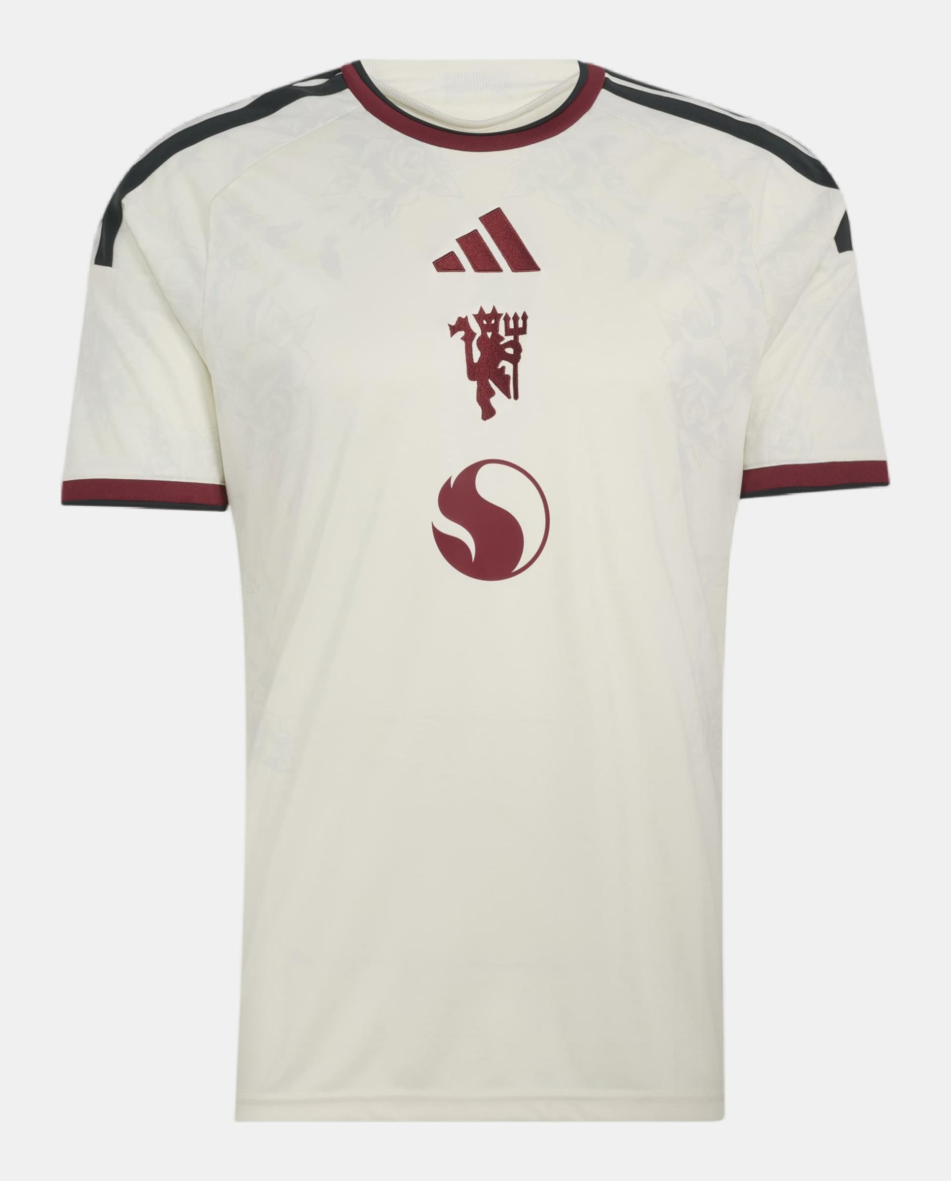 T-shirt de Homem 3.º Equipamento Manchester United FC 2026-2027 Areia-2