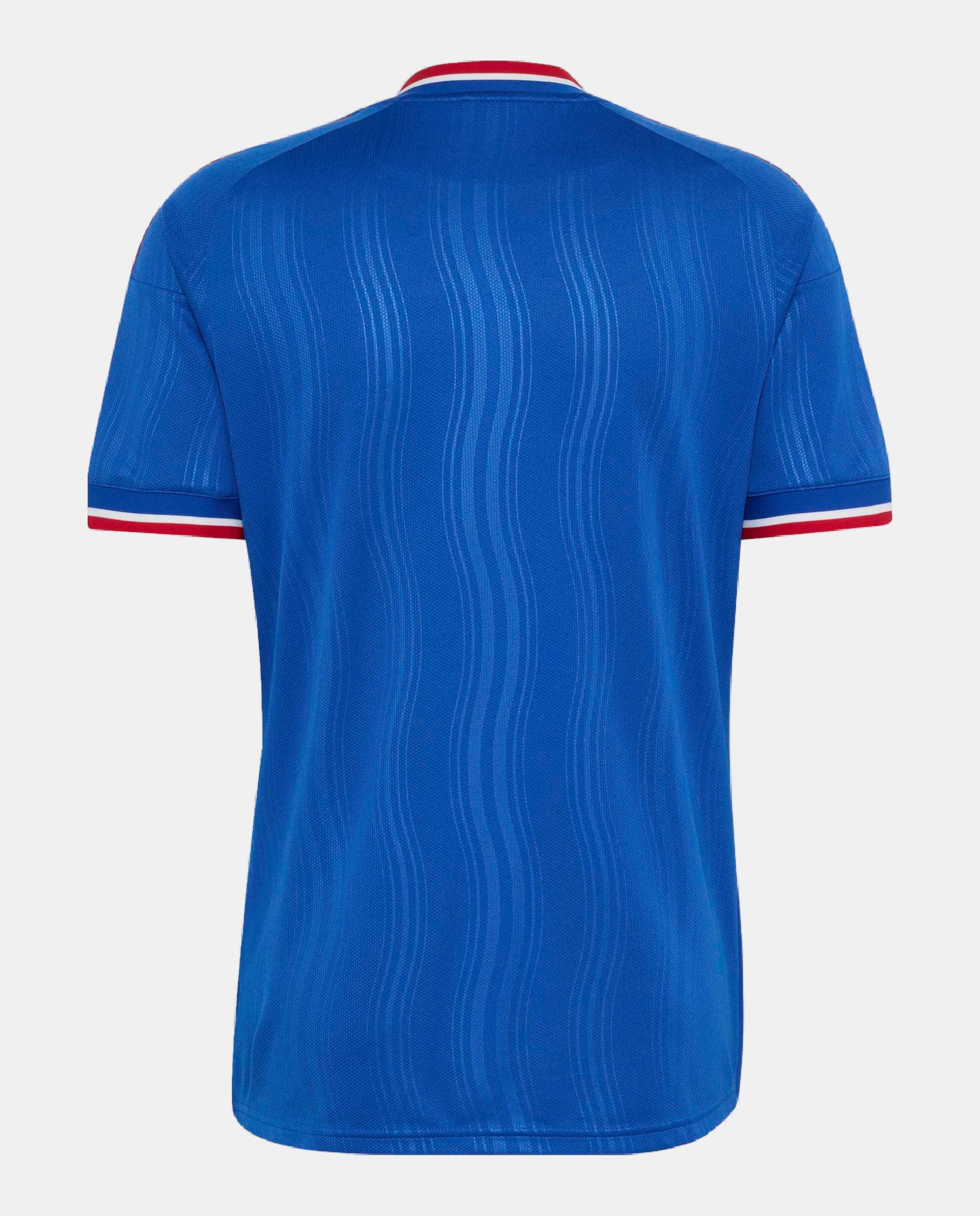 T-Shirt de Homem 2º Equipamento Manchester United Fc 2026-2027 Adidas Azul-4