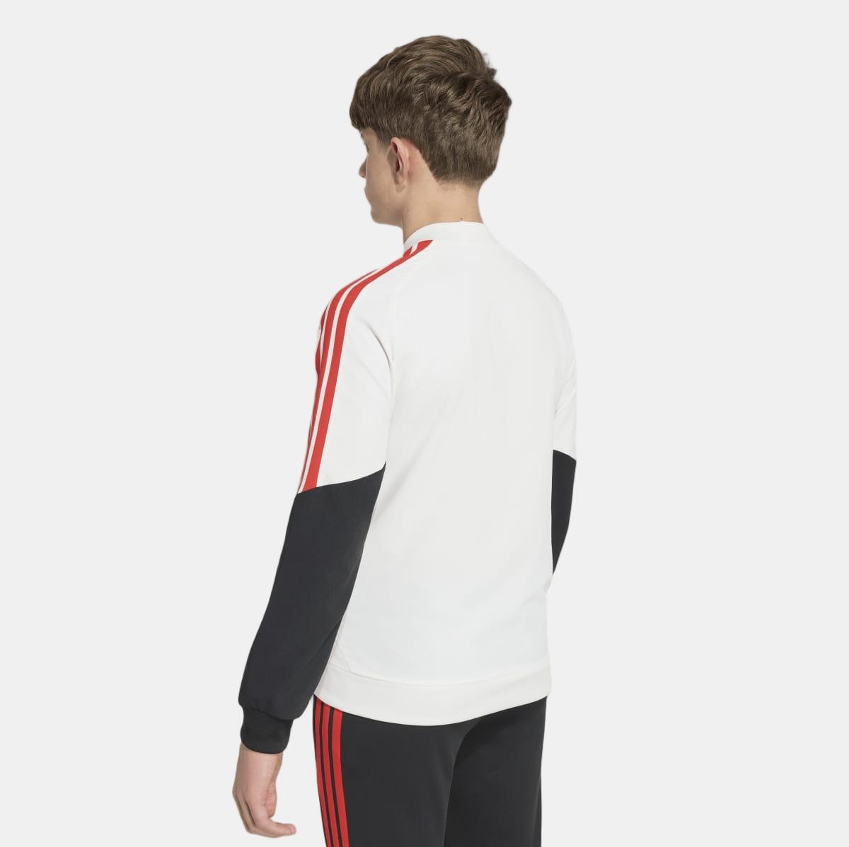 Casaco de Criança Prematch Sl Benfica 2026-2027 Adidas Vermelho-2