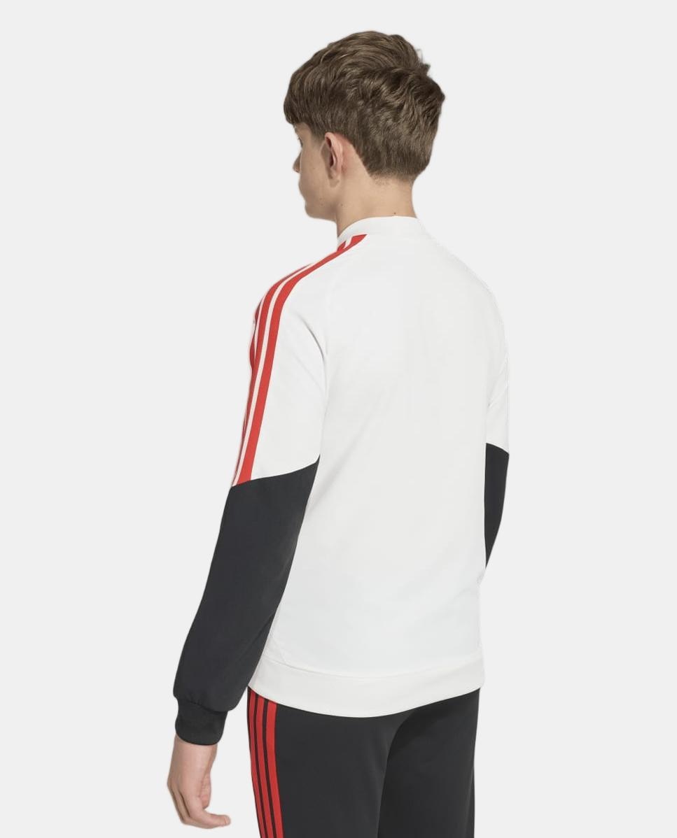 Casaco de Criança Prematch Sl Benfica 2026-2027 Adidas Vermelho-3