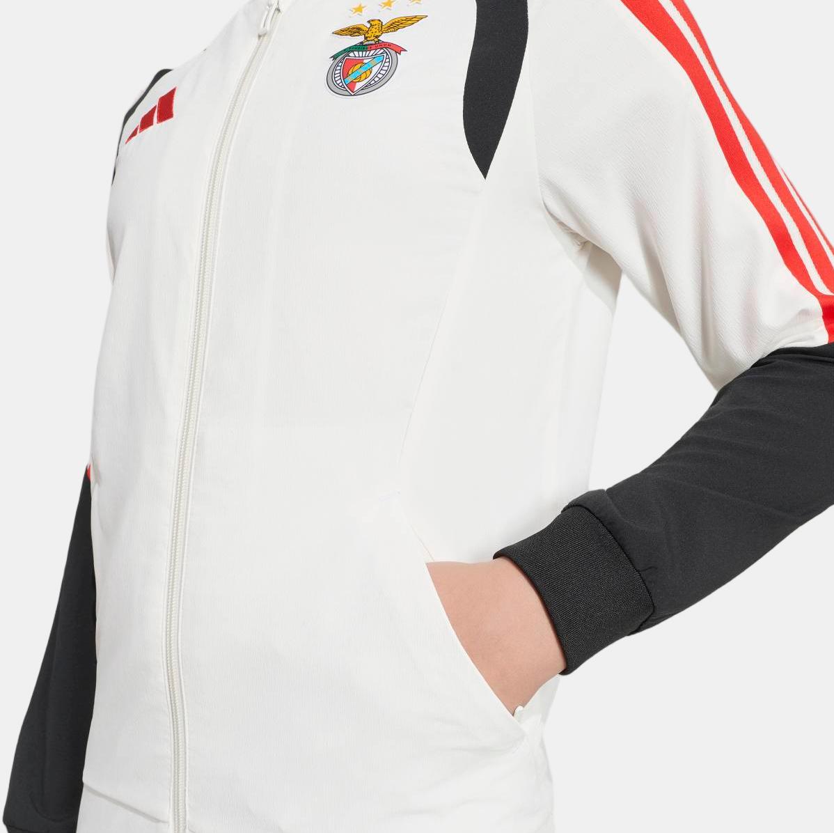 Casaco de Criança Prematch Sl Benfica 2026-2027 Adidas Vermelho-4