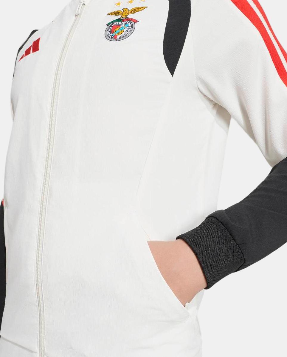 Casaco de Criança Prematch Sl Benfica 2026-2027 Adidas Vermelho-6