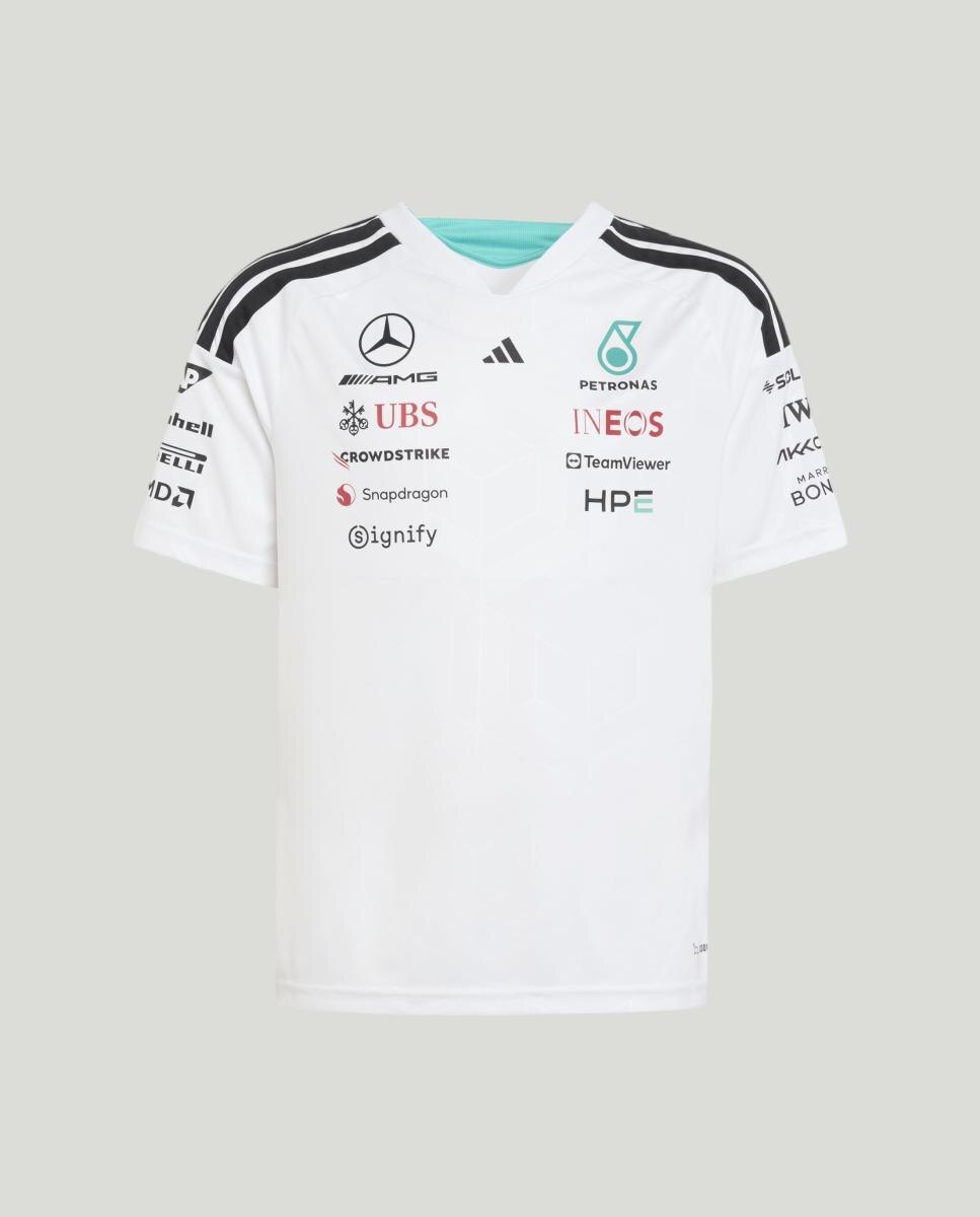 T-shirt de Criança Audi F1 2026 Branco-2