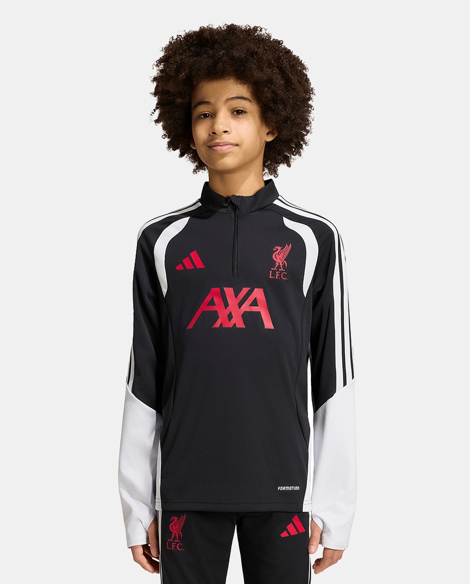 Sweatshirt de Criança Training Liverpool Fc 2026-2027 Adidas Preto-3