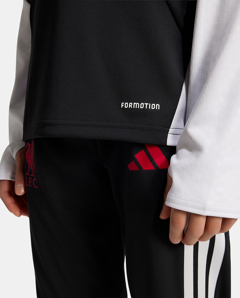 Sweatshirt de Criança Training Liverpool Fc 2026-2027 Adidas Preto-7