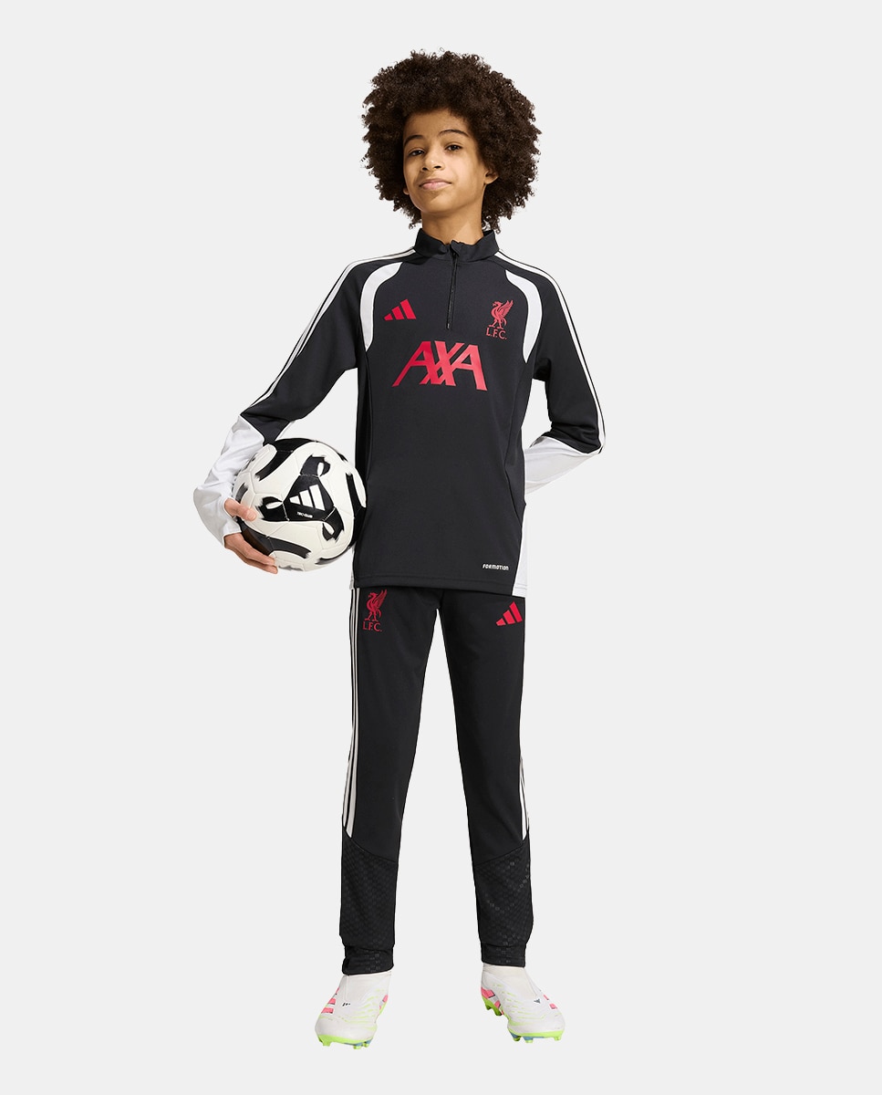 Sweatshirt de Criança Training Liverpool Fc 2026-2027 Adidas Preto-8