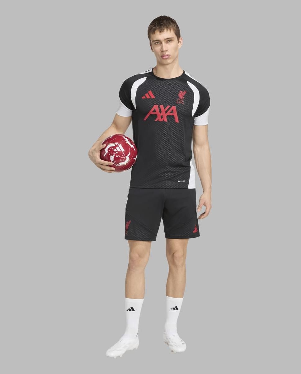 T-Shirt de Homem Training Liverpool Fc 2026-2027 Adidas Preto-4