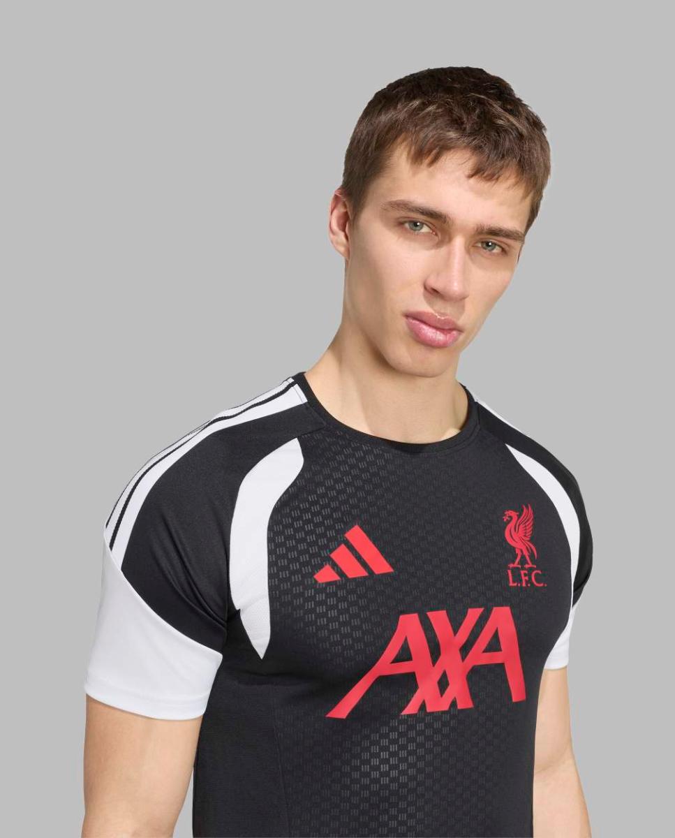 T-Shirt de Homem Training Liverpool Fc 2026-2027 Adidas Preto-5
