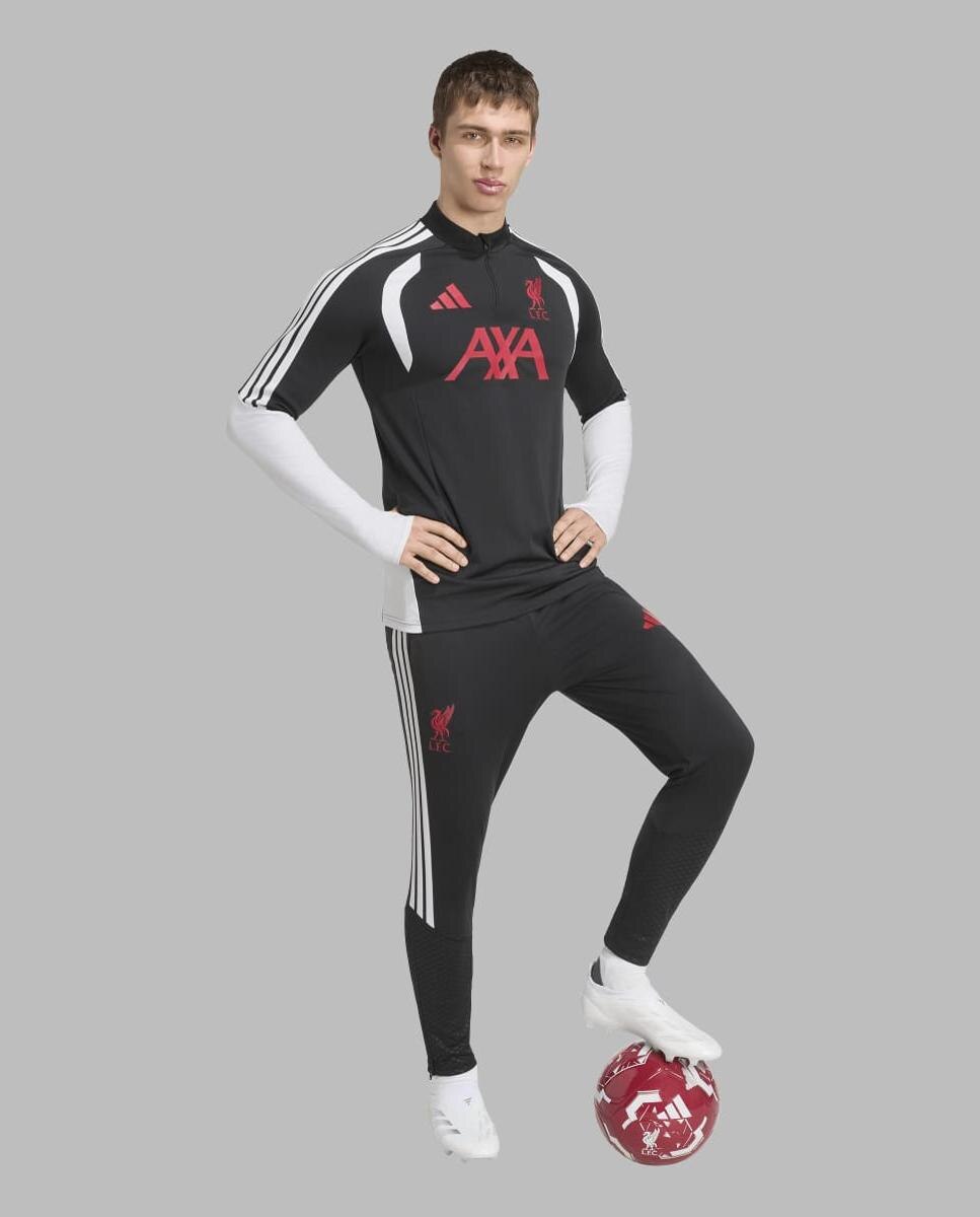 Sweatshirt de Homem Training Liverpool Fc 2026-2027 Adidas Preto-4