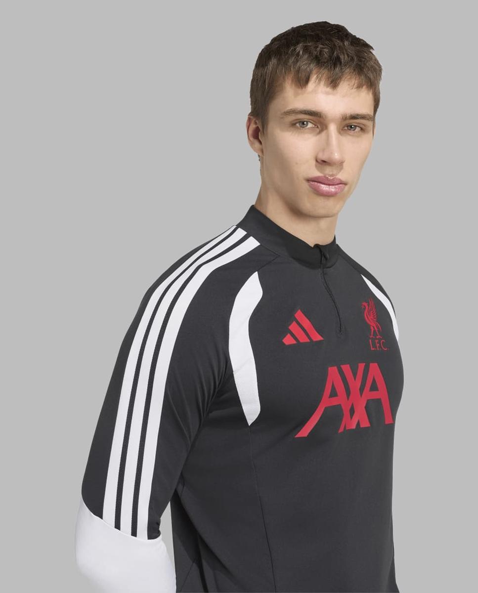 Sweatshirt de Homem Training Liverpool Fc 2026-2027 Adidas Preto-5