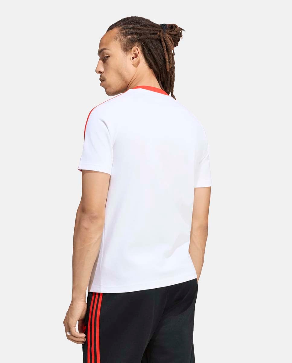 T-Shirt de Homem Originals Sl Benfica 2026-2027 Adidas Branco-2