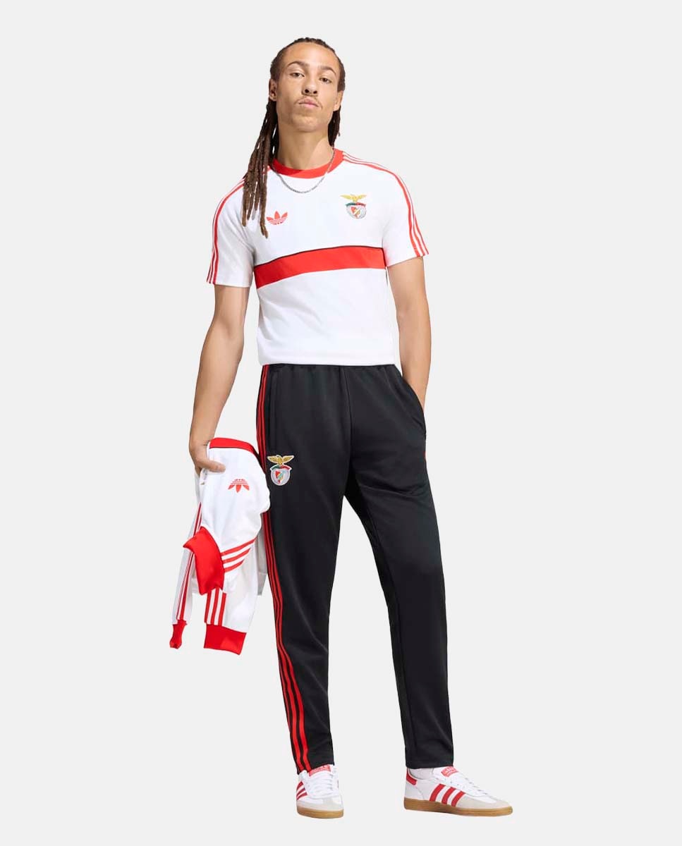 T-Shirt de Homem Originals Sl Benfica 2026-2027 Adidas Branco-4