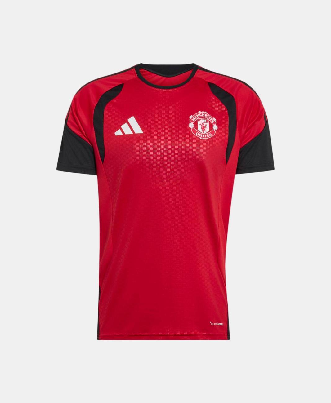 Camiseta de hombre Training Manchester United FC 2026-2027 adidas - Rojo Rojo-8