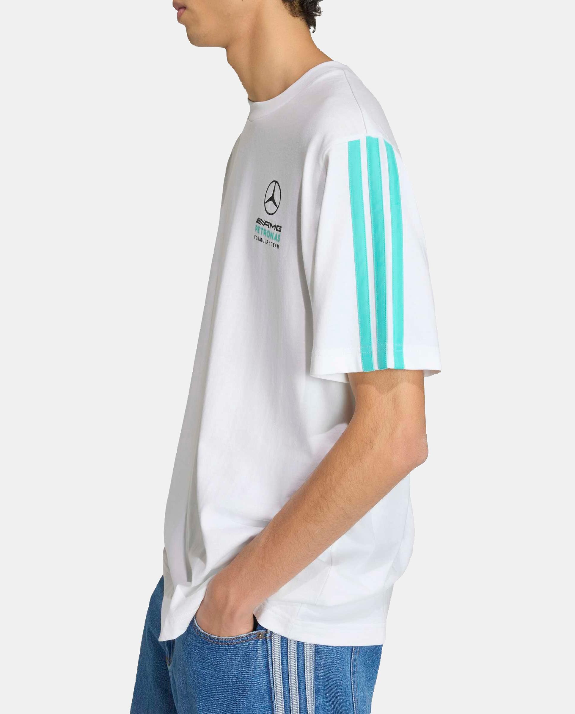 T-shirt de Homem Mercedes F1 2026 Branco-7