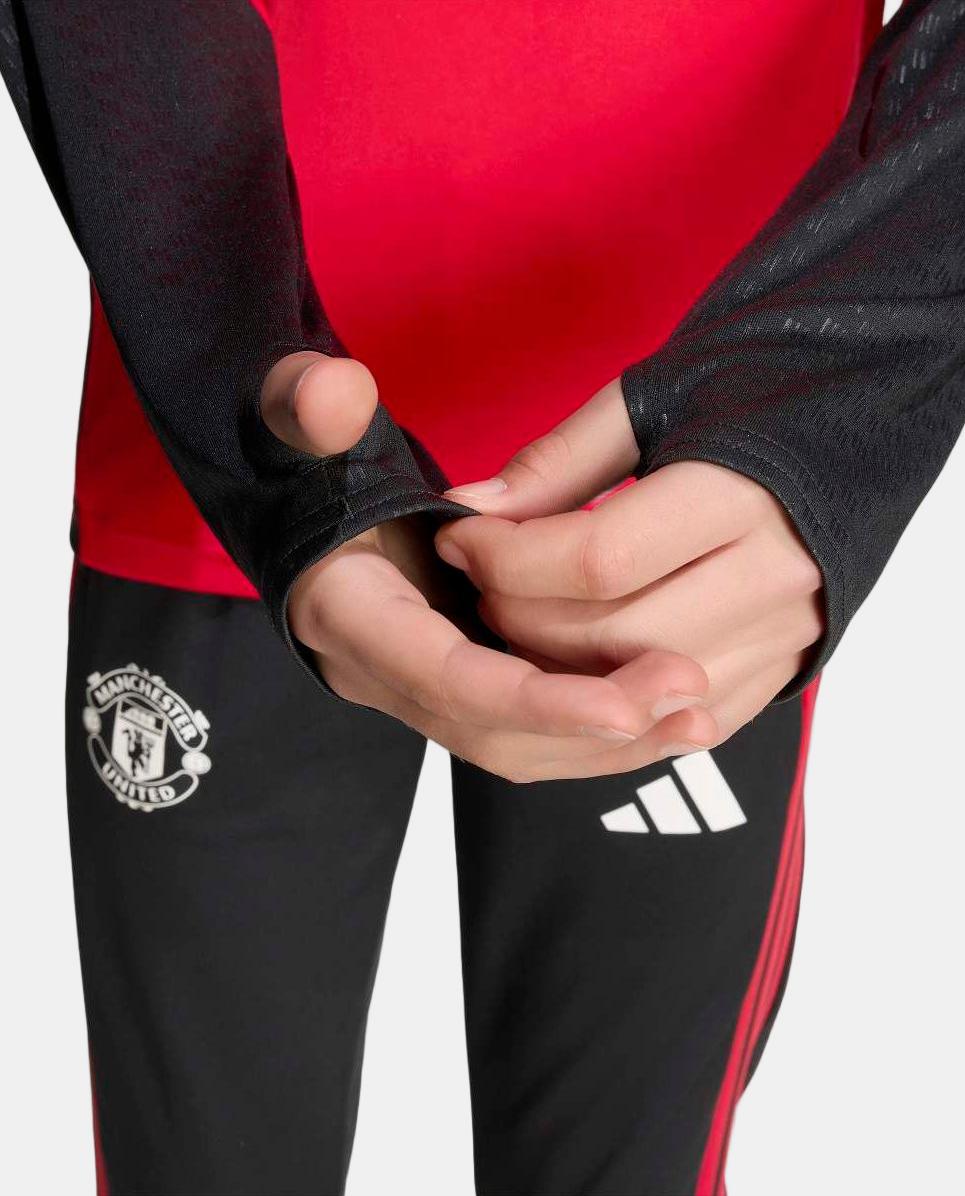 Sweatshirt de Criança Training Manchester United Fc 2026-2027 Adidas Vermelho-7