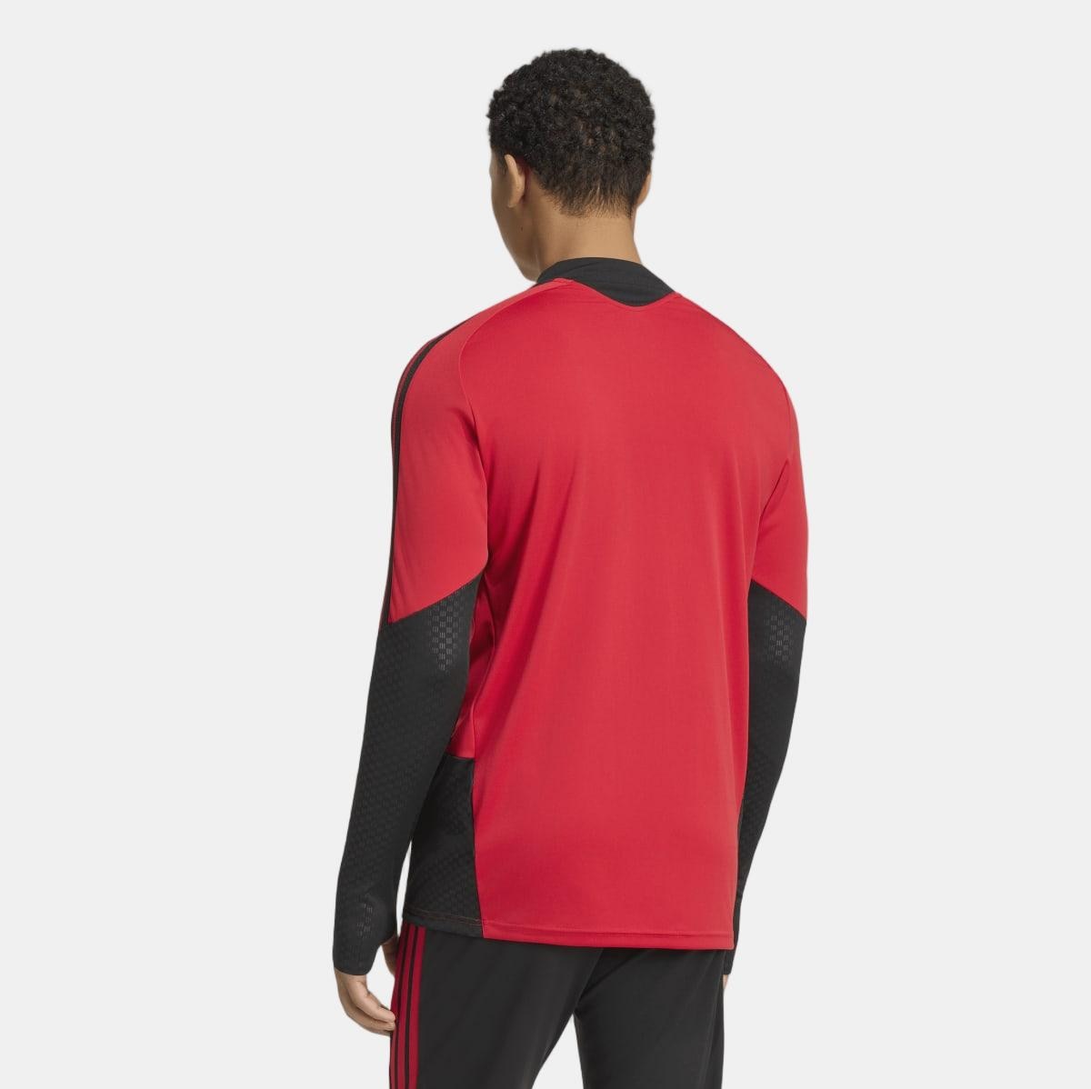 Sudadera de hombre Training Manchester United FC 2026-2027 adidas - Rojo Rojo-2