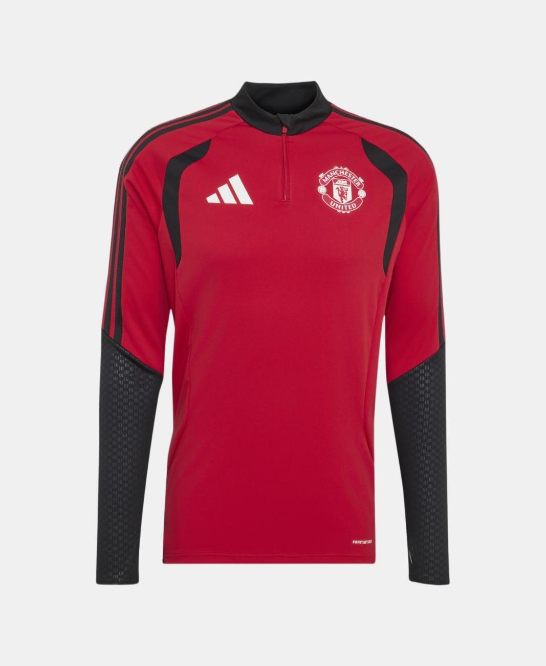 Sudadera de hombre Training Manchester United FC 2026-2027 adidas - Rojo Rojo-7
