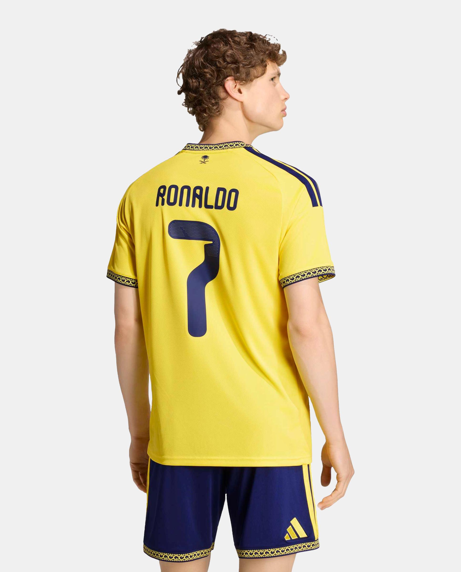 T-shirt de Homem 1.º Equipamento Al Nassr 2026-2027 Amarelo / Azul-2